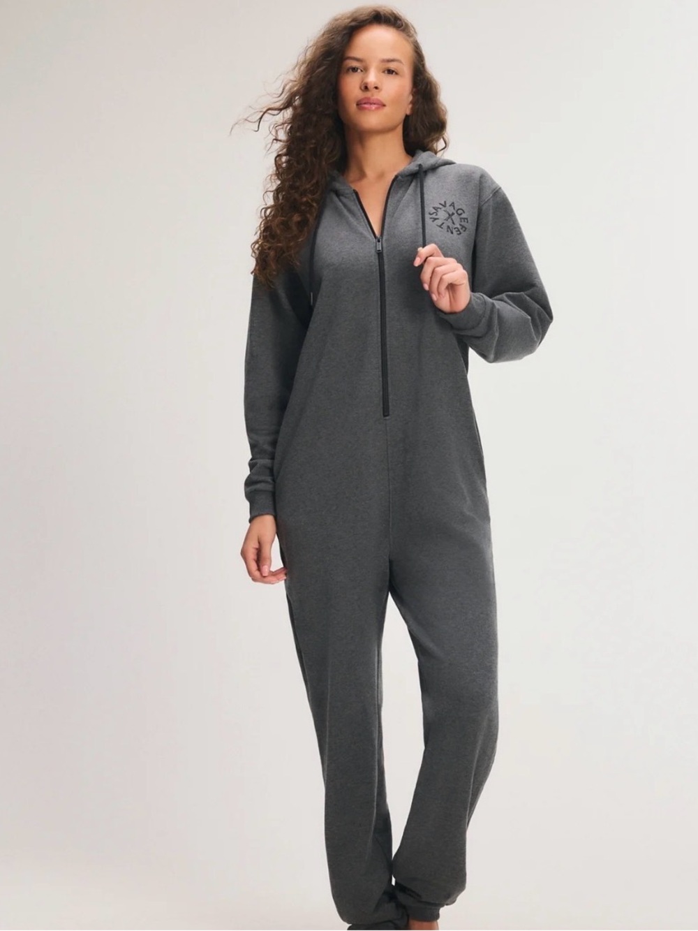 SAVAGE X FENTY FOREVER SAVAGE HOODED ONESIE